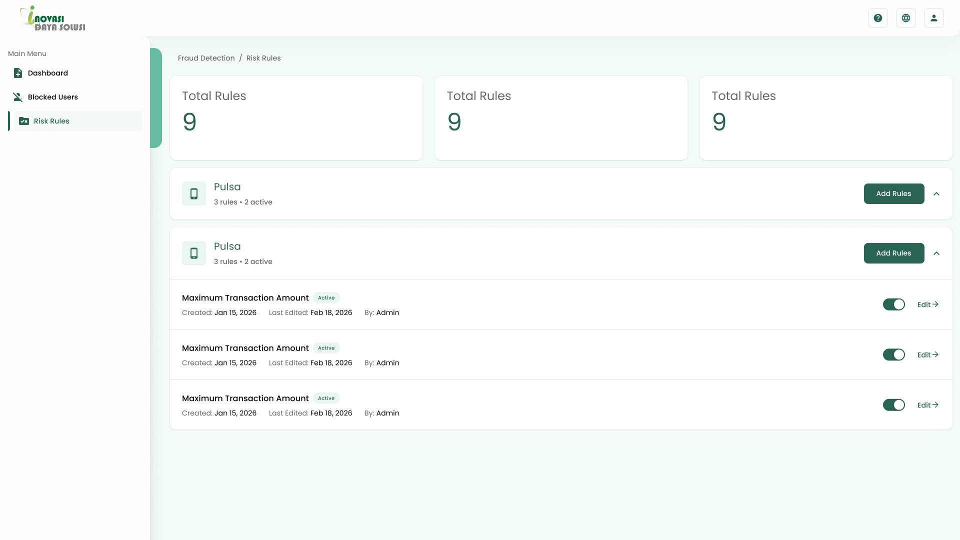 Risk Rules — Phase 2